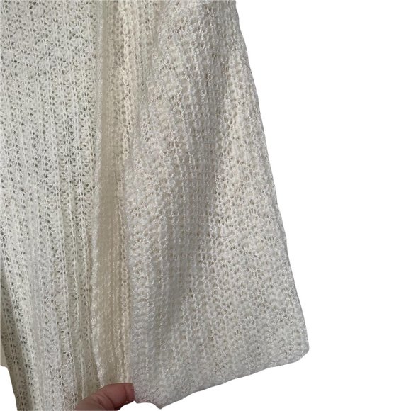 Pol Slouchy Cream Knit Boho Sweater - Picture 6 of 7